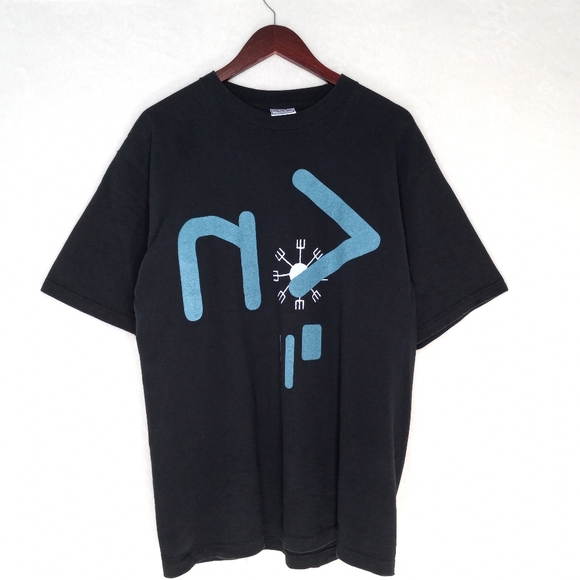 Nine Inch Nails Vintage Band tee shirt 1995 authentic NIN t-shirt Made in USA L - Picture 5 of 14